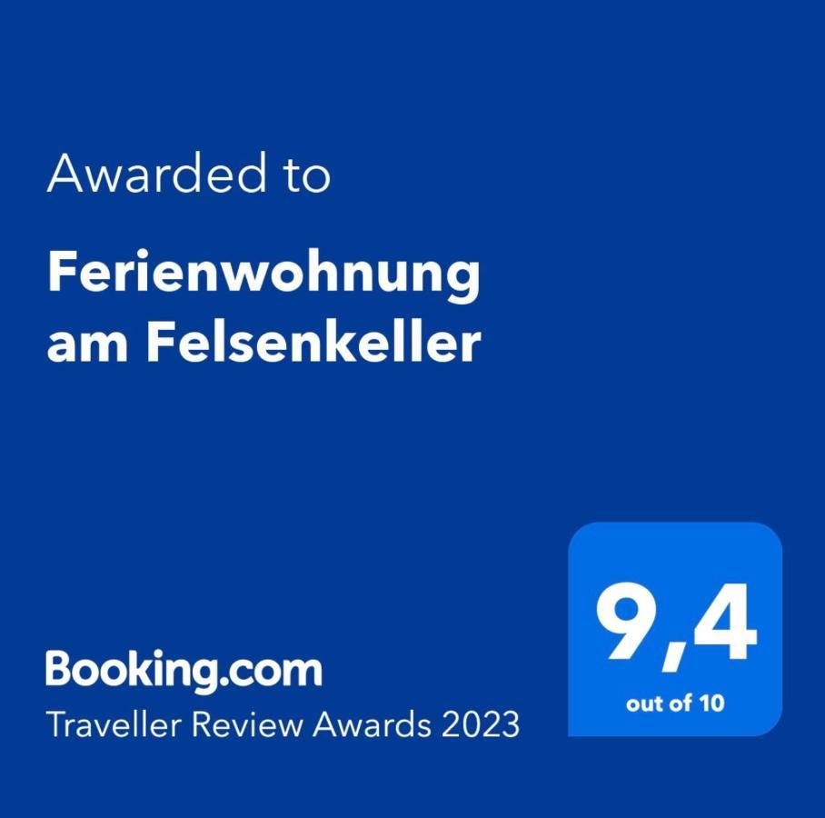 Ferienwohnung Am Felsenkeller Ebrach Dış mekan fotoğraf